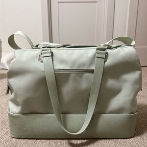 BEIS Mint Green Travel Bag with Included Makeup Bag